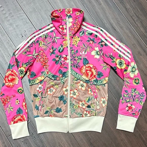 Adidas x Farm Rio Jardineto Firebird floral print track jacket - Picture 3 of 8